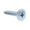 Prime-Line Sheet Metal Screw, #8 x 1 in, Zinc Plated Pan Head Phillips Drive, 100 PK 9040241 - alternate 1